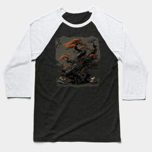 Japanese Shinto Spirit Tree Baseball T-Shirt